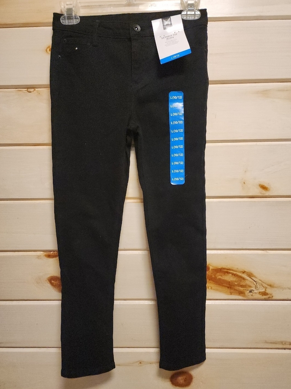 Girl's Black Skinny Jeans- Members Mark